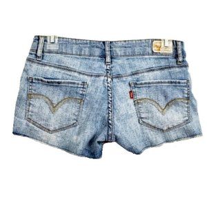 Levi's Distressed Shorty Shorts Size 1*